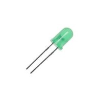 Світлодіод 5mm зелений 565nm, що миготить, 60° (L-56BGD Kingbright)
