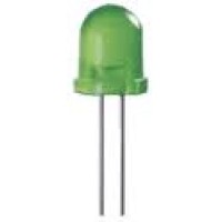 Светодиод 5mm зеленый 565nm, 30 ° (L-53PGD Kingbright)