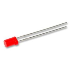 Світлодіод 4мм червоний 660нм, 100 ° L-1413IDT Kingbright