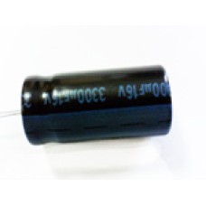 3300uF 16V 105C 13x26mm Jamicon