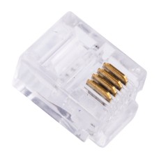 Вилка YH-006 6P4C RJ14 KLS12-RJ12-6P4C