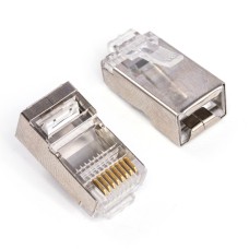 Вилка 8P8C в екрані YH-015 KLS12-RJ45B-8P8C