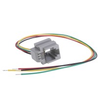 Резистор Гнездо YH-101 623K 6P4C с проводами CZT