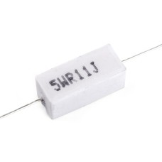 0,11 Ohm 5W 5% KLS-6-SQP-5W-0R11-J
