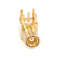 Диод SMB-разъём угловой на плату «мама» (EM-SB035-GGT) Emico