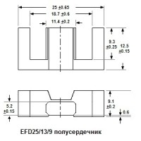 B66421-G-X187 (EFD25) Epcos