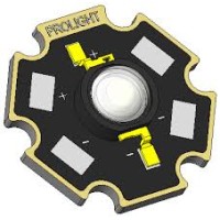 Светодиод ультрафиолетовый кристалл на радиаторе, PM2L-3LLE-SD-U Prolight