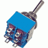 Тумблер STM-202 on-on (синій)