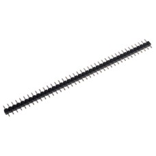 PLS-40 короткі KLS1-207-1-40-S-3 * 2.5 * 8 - Pin Header 2.54mm stright pin type for Female with Hight 2.5mm 1row 40pin