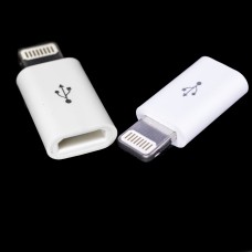 Перехідник USB Micro female to iPhone 8P male adaptor GT3-1314