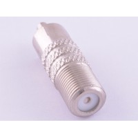 Переходник RCA-male to F-female GT1-2801 Global Tone