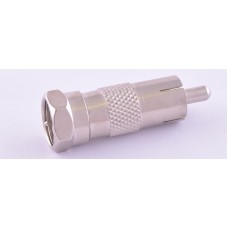 Перехідник RCA-male to F-male GT1-2802