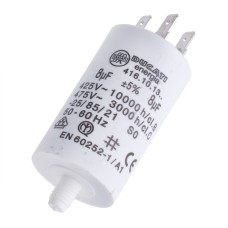 8uF 425VAC ±5% 32x55mm, з клемами 6.3mm 4.16.10.13.64 Ducati конденсатор пусковий