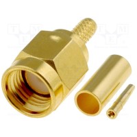 Діод SMA-вилка (реверсна) на кабель (SMA-012RP)