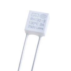 Термозапобіжник 130°C 250V/3А KLS5-104-3A130, що не відновлюється