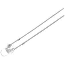Світлодіод 3мм зелений 30 ° L-314VG3C