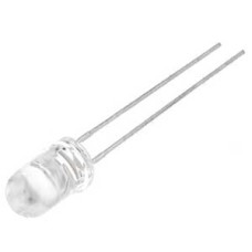 Світлодіод 5мм блакитний 30° L-5T3LB5C-D3