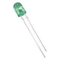 Светодиод овальный 5,5x4mm зеленый (L-7647LPG6T-D2) Paralight