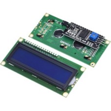 LCD 1602 I2C символьний дісплей 16x2 (синій)
