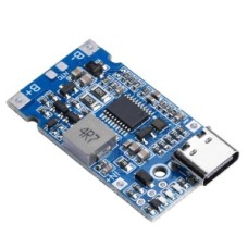Зарядний модуль Li-Ion-LiFePO4 BMS 18W Type-C (4S)