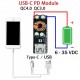 Модуль зарядки QC4.0,PD3.0 на SW3516 (6-32В)