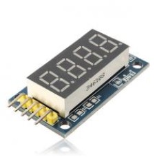 Послідовний 4-розрядний семисегментний LED індикатор з SPI інтерфейсом