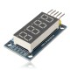 Последовательный 4-разрядный семисегментный LED индикатор с SPI интерфейсом