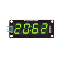 LED-индикатор семисегментный св-зеленый 4-разрядный с драйвером TM1637