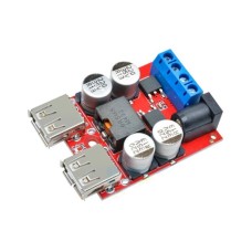 Понижуючий перетворювач 5.2В 8А з 2хUSB виходами