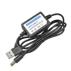Підвищуючий DC-DC USB конвертер 9В 1А з роз'ємом 2.1x5.5мм