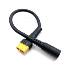 Кабель живлення DC5.5x2.1-F на XT60-F 18AWG 25см