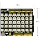 Шилд светодиодного экрана 8х5 на WS2812 для Arduino от Keyestudio