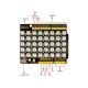Шилд светодиодного экрана 8х5 на WS2812 для Arduino от Keyestudio
