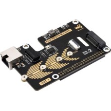 Адаптер PCIe M.2 з Ethernet 1G для Raspberry Pi 5 з підтримкою NVMe M.2 SSD