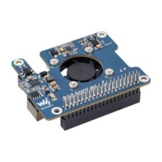 Адаптер PoE HAT (F) для Raspberry Pi 5 / CM 5, 5В 4.5А / 12В 2А підтримка 802.3af/at із ізольованим перетворювачем живлення