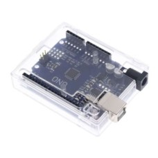 Корпус для Arduino Uno, UNO SMD, Arduino Leonardo (прозорий)