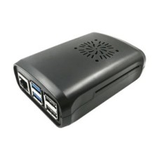 Пластиковий чорний корпус для Raspberry Pі 5B
