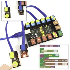 Модуль цифрової кнопки EASY Plug RJ11 для Arduino STEAM від Keyestudio
