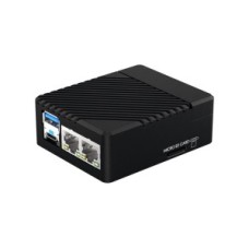 Базова плата Mini Dual Gigabit Ethernet для Raspberry Pi CM5 з корпусом та блоком живлення