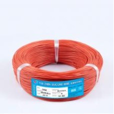 Кабель 24AWG в силіконовій ізоляції 50 см (червоний)