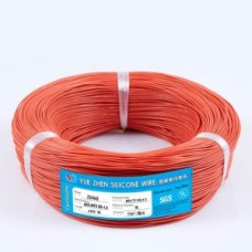 Кабель 26AWG в силіконовій ізоляції 50 см (червоний)