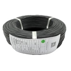 Кабель 20AWG із посиленою силіконовою ізоляцією 50 см (чорний)