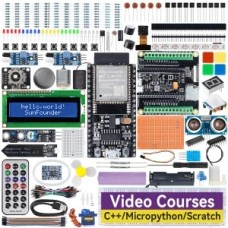 Стартовий набір ESP32 Ultimate Starter Kit з акумулятором та контролером ESP32-WROOM-32E від SunFounder