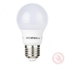 Світлодіодна лампа LED 7Вт, E27, 220В, INTERTOOL LL-0003