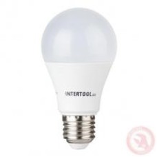 Світлодіодна лампа LED 12Вт E27 220В INTERTOOL LL-0015