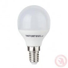 Світлодіодна лампа LED 5Вт, E14, 220В, INTERTOOL LL-0102