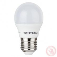 Світлодіодна лампа LED 5Вт, E27, 220В, INTERTOOL LL-0112