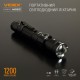 Портативный светодиодный фонарик VIDEX VLF-A105Z 1200Lm 5000K