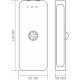 LED Світильник акумуляторний з датчиком руху VIDEX VL-NL053W-S