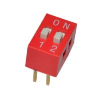 DIP перемикач 2-канальний DS-02 1шт